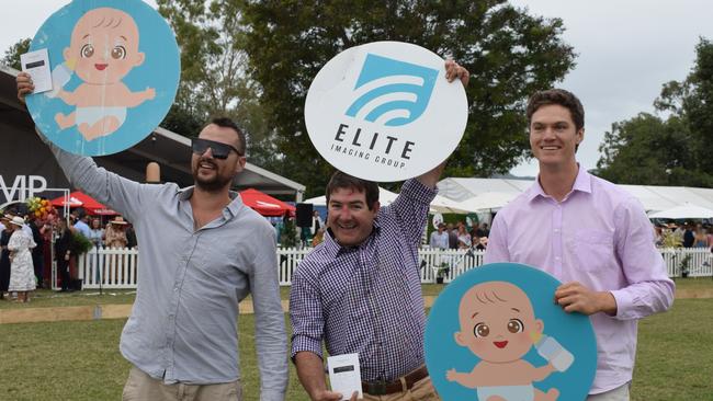 Winners of the men's dash at the Rockhampton Jaguar Land Rover Pop-Up Polo on June 3, 2023. Picture: Aden Stokes