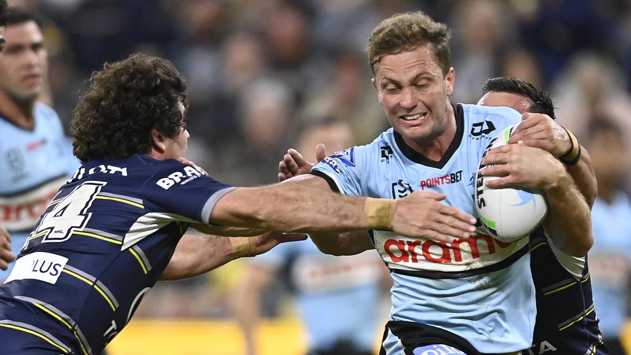 The Sharks have an excellent record against the Cowboys. Picture: Ian Hitchcock/Getty Images