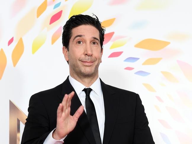 David Schwimmer has slammed “deranged bigot” Kanye West. Picture: Getty Images