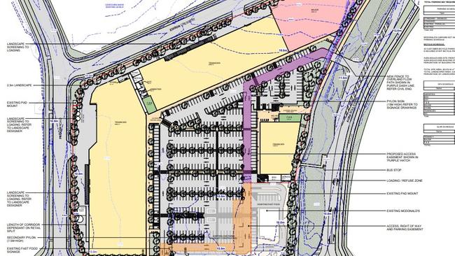 A total of 405 parking lots have been proposed alongside 16 bicycle racks which equate to 32 slots.