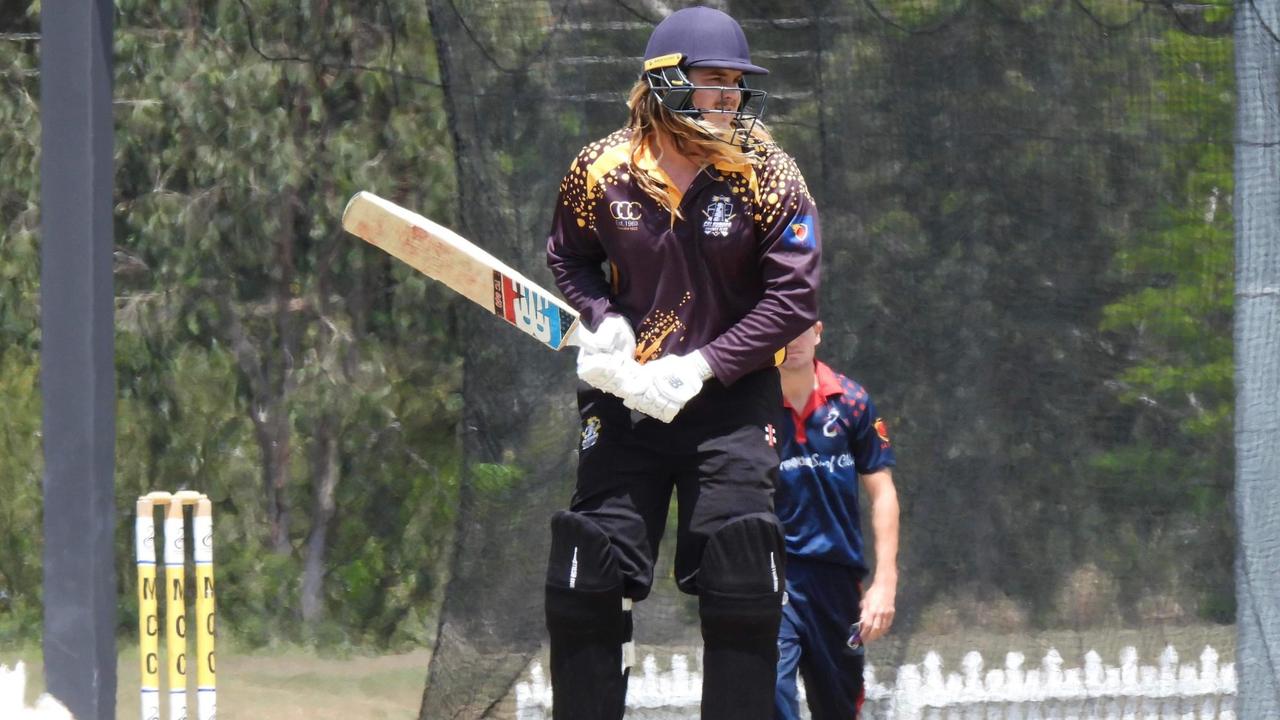 Caloundra cricket captain Will Carlile. Picture: Mitchell Ensby