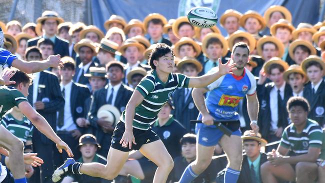 GPS first XV rugby between Nudgee and BBC Saturday August 6, 2022. Picture, John Gass