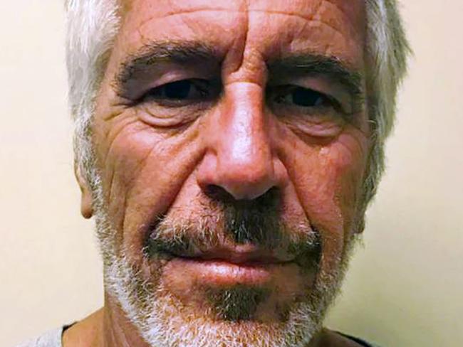 Jeffrey Epstein. died in his jail cell. Picture: HO/New York State Sex Offender Registry/AFP