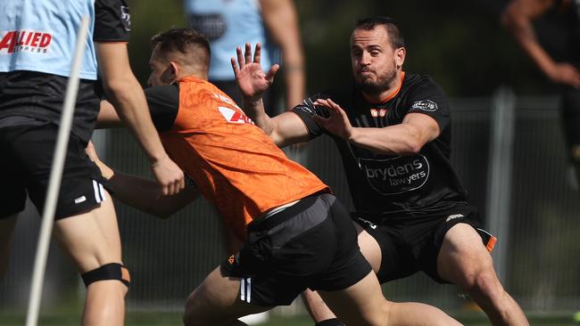 Josh Reynolds has been shopped around by the Tigers. Picture: Brett Costello