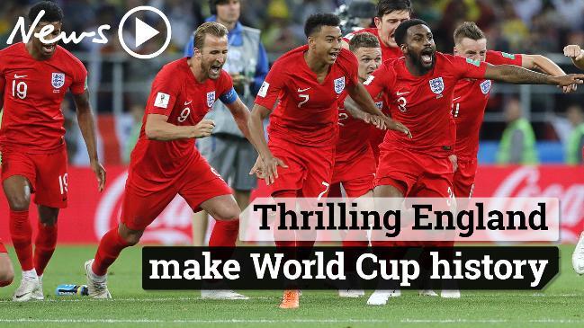 Thrilling England make World Cup history