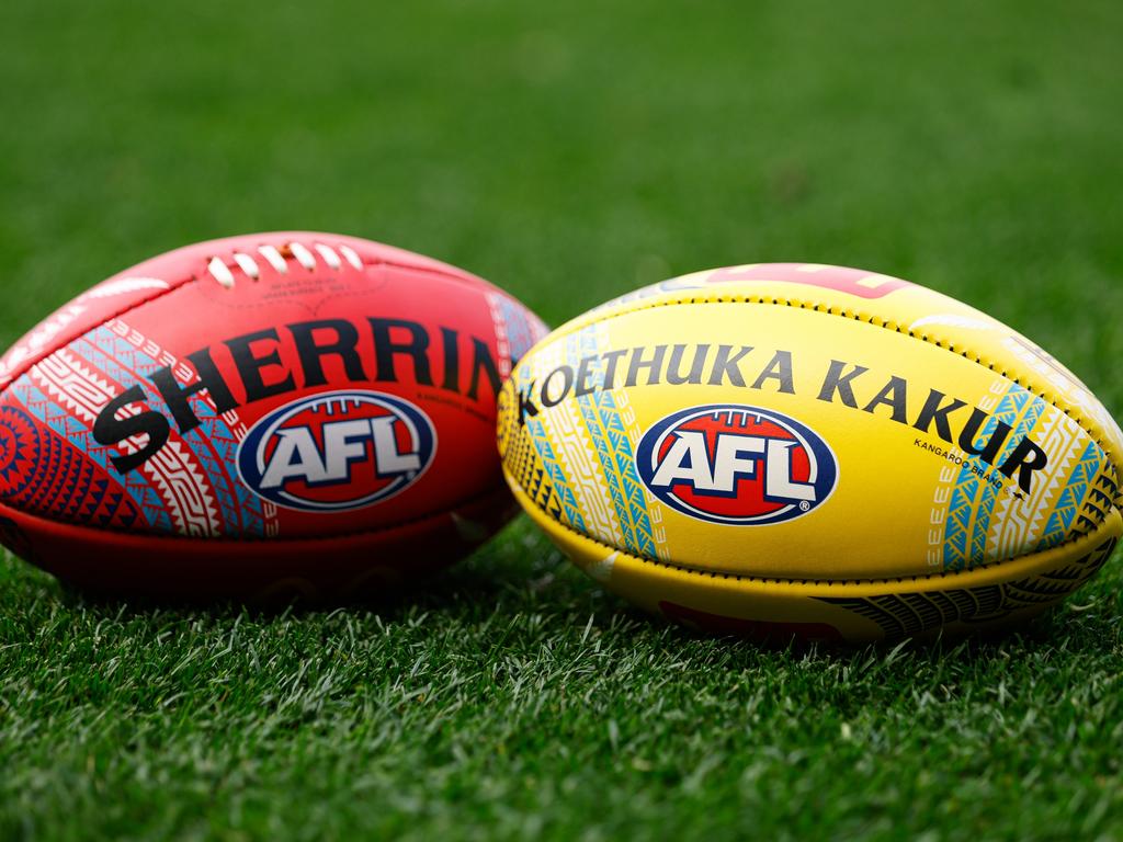 Ball-tracking technology could be in the AFLW this season. (Photo by Dylan Burns/AFL Photos via Getty Images)