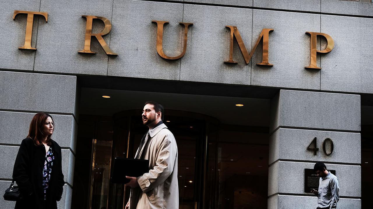 There are claims the Trump Organisation overvalued properties such as the Trump Building in New York City. Picture: / AFP PHOTO / GETTY IMAGES NORTH AMERICA / SPENCER PLATT