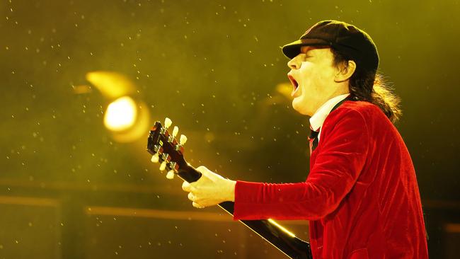 Angus Young has been accused of turning the band into a “circus”.