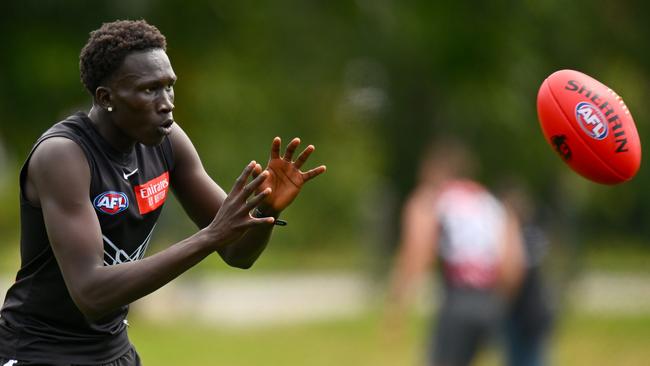 Draftee Tew Jiath. Picture: Morgan Hancock/Getty Images