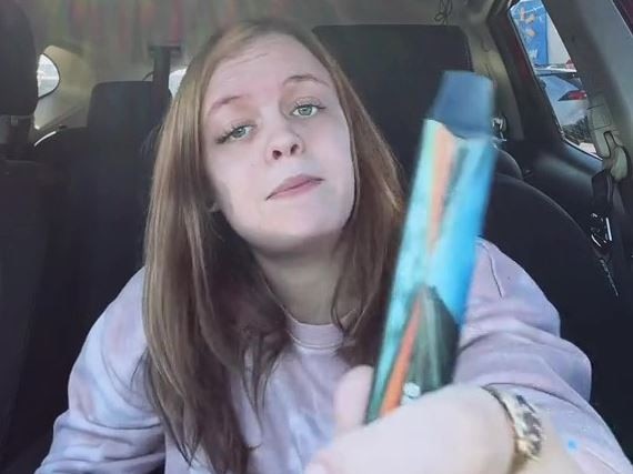 A pregnant mum has hit back at people who criticise her for vaping while she’s expecting, admitting she did during her first pregnancy too. Picture: TikTok