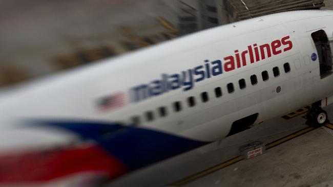 A Malaysia Airlines plane at Kuala Lumpur International Airport. Picture: AFP