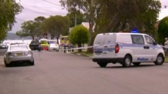 The scene in Beach street Belmont South December 2018 where Guy McCulloch was stabbed in his vehicle. Justin Fuller pleaded guilty to his manslaughter. Credit: NBN News