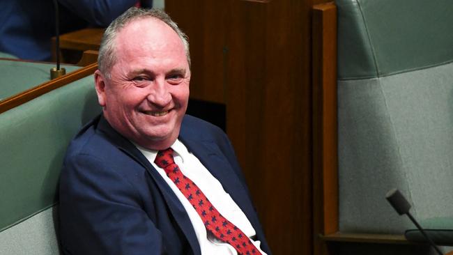 Nationals leader Barnaby Joyce.