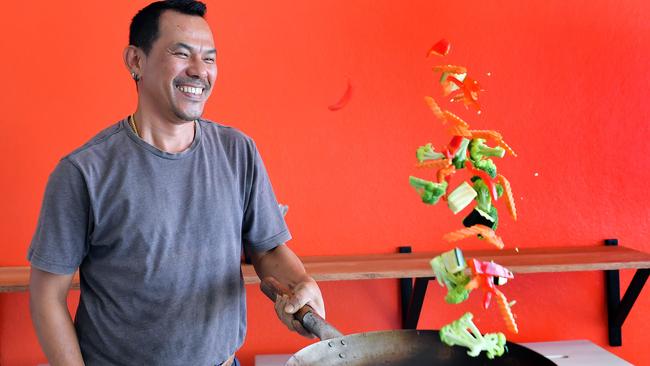 Head chef at the new Thai restaurant in Beerwah Wootdy (CRCT).Photo: John McCutcheon / Sunshine Coast Daily