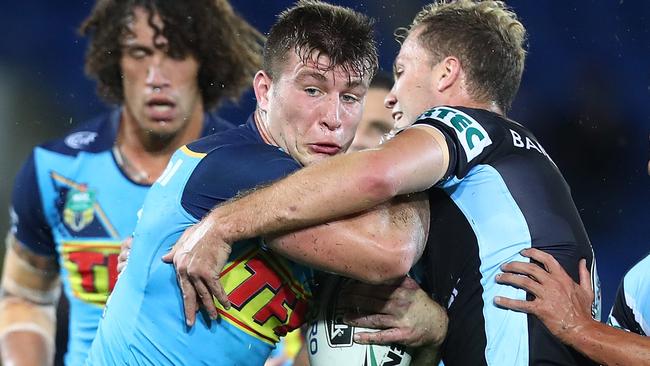 Jai Arrow looks the business for the Titans. (Chris Hyde/Getty Images)