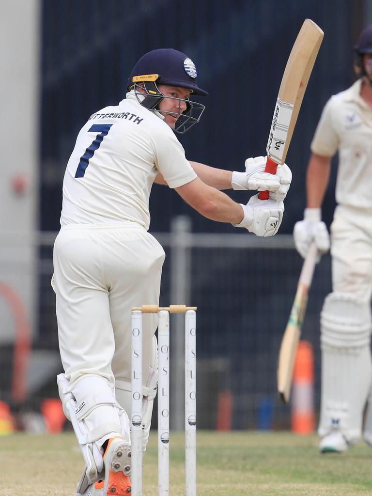 Hayden Butterworth batting against Dandenong. Picture: Mark Wilson