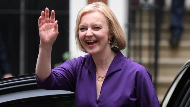 New Conservative Party leader and new Prime Minister Liz Truss. Picture: Daniel Leal/AFP