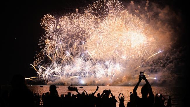 Territory Day celebrations at Mindil Beach. Picture: Helen Orr