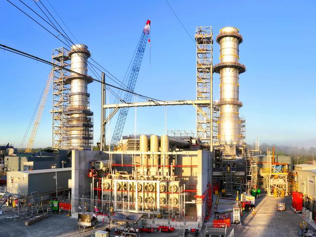 ** HOLD FOR NETWORK - 23/12/24 **Turbine stacks at the Hunter Power Project. Pic Credit -  Snowy Hydro Ltd