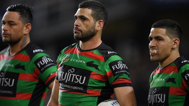 It was the first time all season Souths have been kept tryless. AAP Image/Dan Himbrechts.