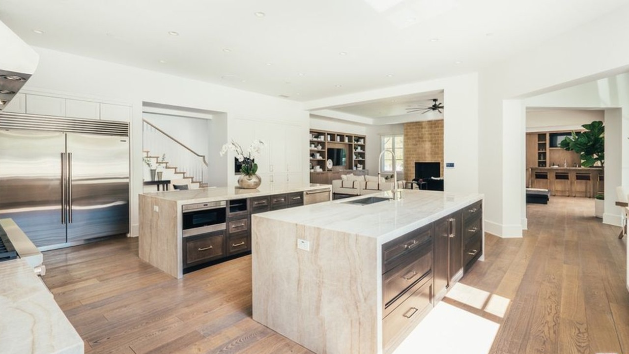 The luxe kitchen has dual islands. Picture: Realtor