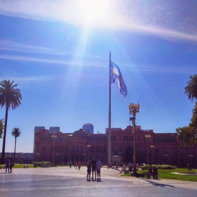 Miss Navada and her friends explored Argentina before the lockdown.