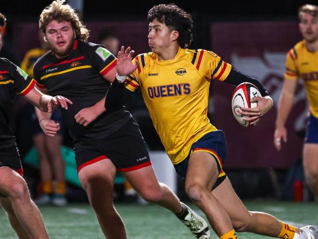 Canadian Marcus D'Acre has already caught the eye of NRL clubs. Picture: Queen's University Athletics, Instagram