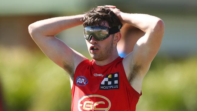 Luke Towey of the Gold Coast Suns. Photo by Chris Hyde/Getty Images