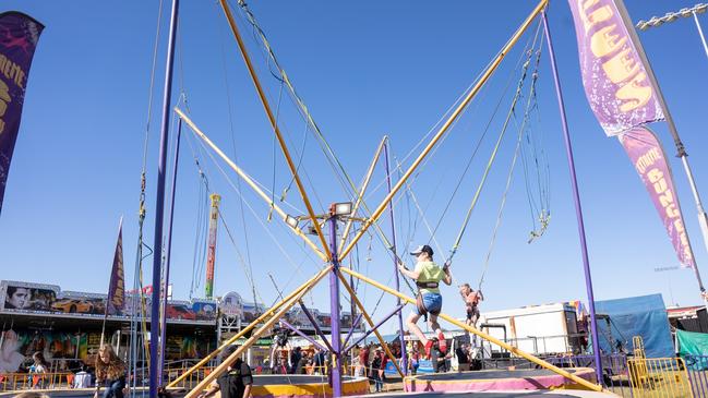 Rides are in full demand at the Gympie District Show 2023. Picture: Christine Schindler