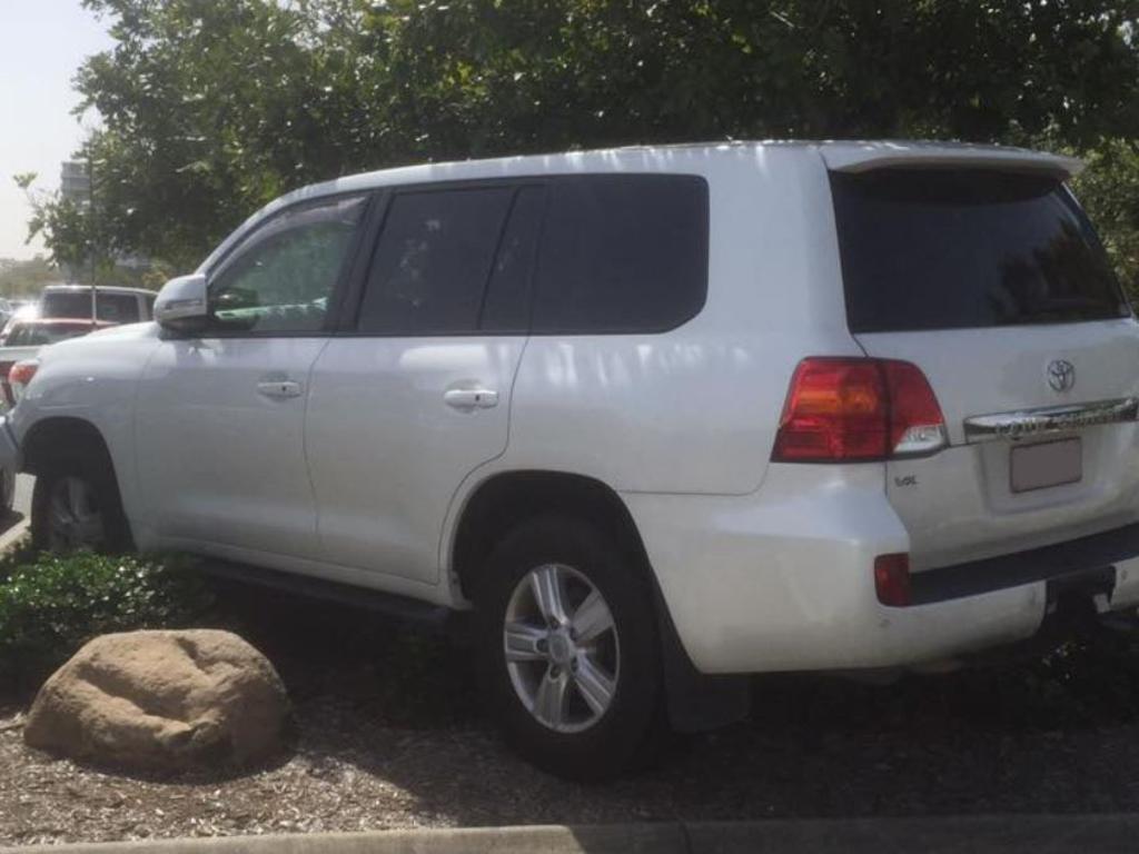 Bad parking in the Harbourtown car park, Gold Coast