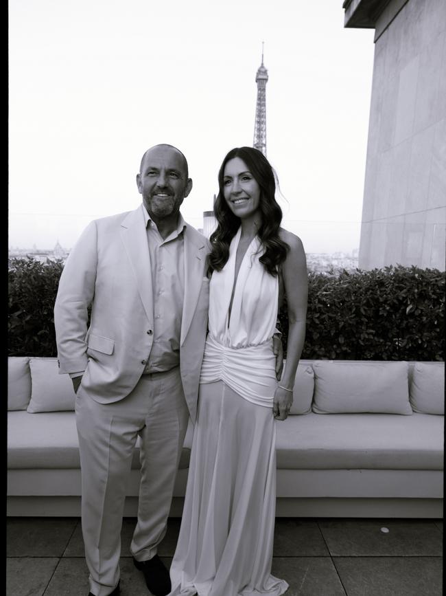 Guillaume Brahimi and wife Tamie Ingham. Source: Alli Woods