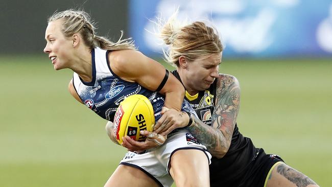 Renee Garing in action in 2021. Picture: Darrian Traynor/Getty Images