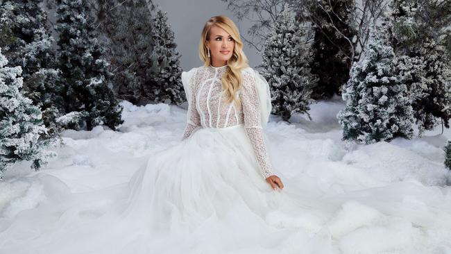 You want a snow vibe? Carrie Underwood releases My Gift album. Picture: Supplied