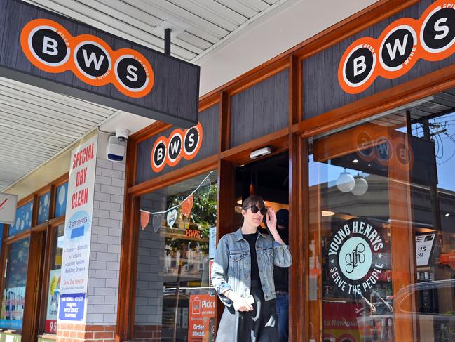 SYDNEY, AUSTRALIA - NewsWire Photos SEPTEMBER 1, 2020: The BWS Bottle Shop & Liquor Store is seen in Newtown, Sydney. Picture: NCA NewsWire / Steven Saphore
