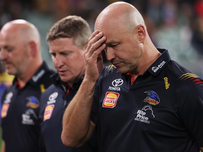 After promising so much, is Matthew Nick’s Crows’ season over already? Picture: James Elsby/AFL Photos via Getty Images