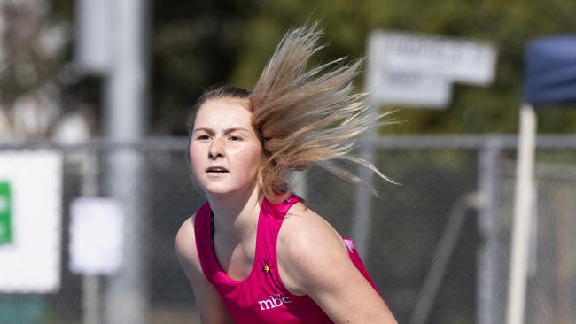 Moreton Bay College in action. Picture: Renae Droop