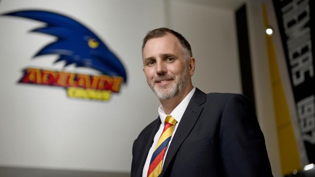 Adelaide has appointed Tim Silvers as the club’s new CEO. Picture: Naomi Jellicoe