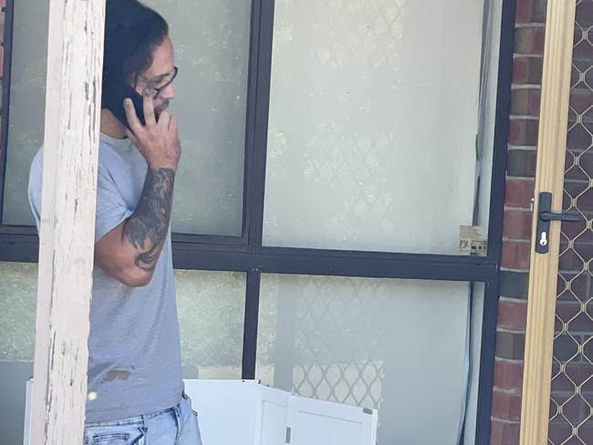 Keanu Kemp said he was taken to hospital after five people entered his home armed with weapons. Picture: Dylan Hogarth