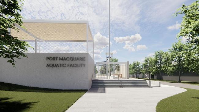 How the new Port Macquarie Aquatic Centre could look.