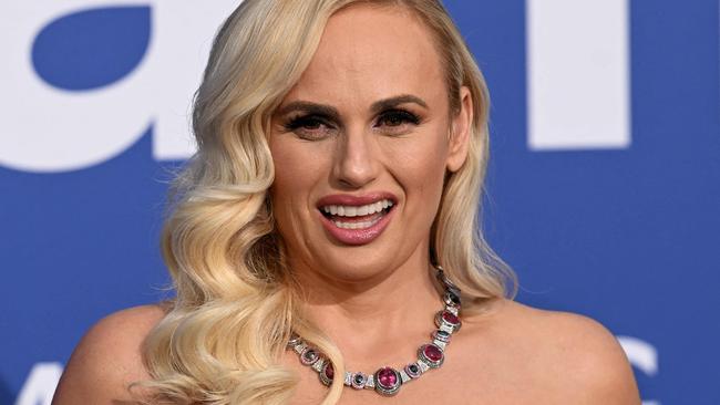 Rebel Wilson arrives at the amfAR Cinema Against AIDS Cannes Gala at the Hotel du Cap-Eden-Roc in Cap d'Antibes on May 25. (Photo by Stefano Rellandini / AFP)