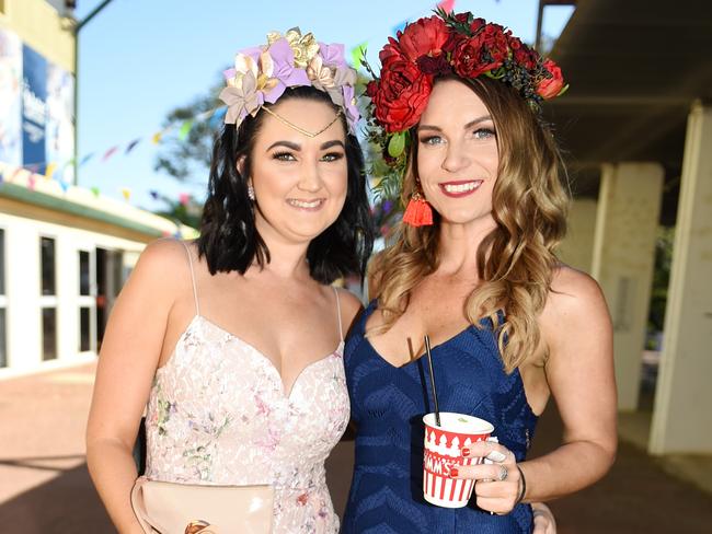 Townsville Jaguar Land Rover Ladies Race Day 2018. Socials. Sheree Poole and Tamara Jobson