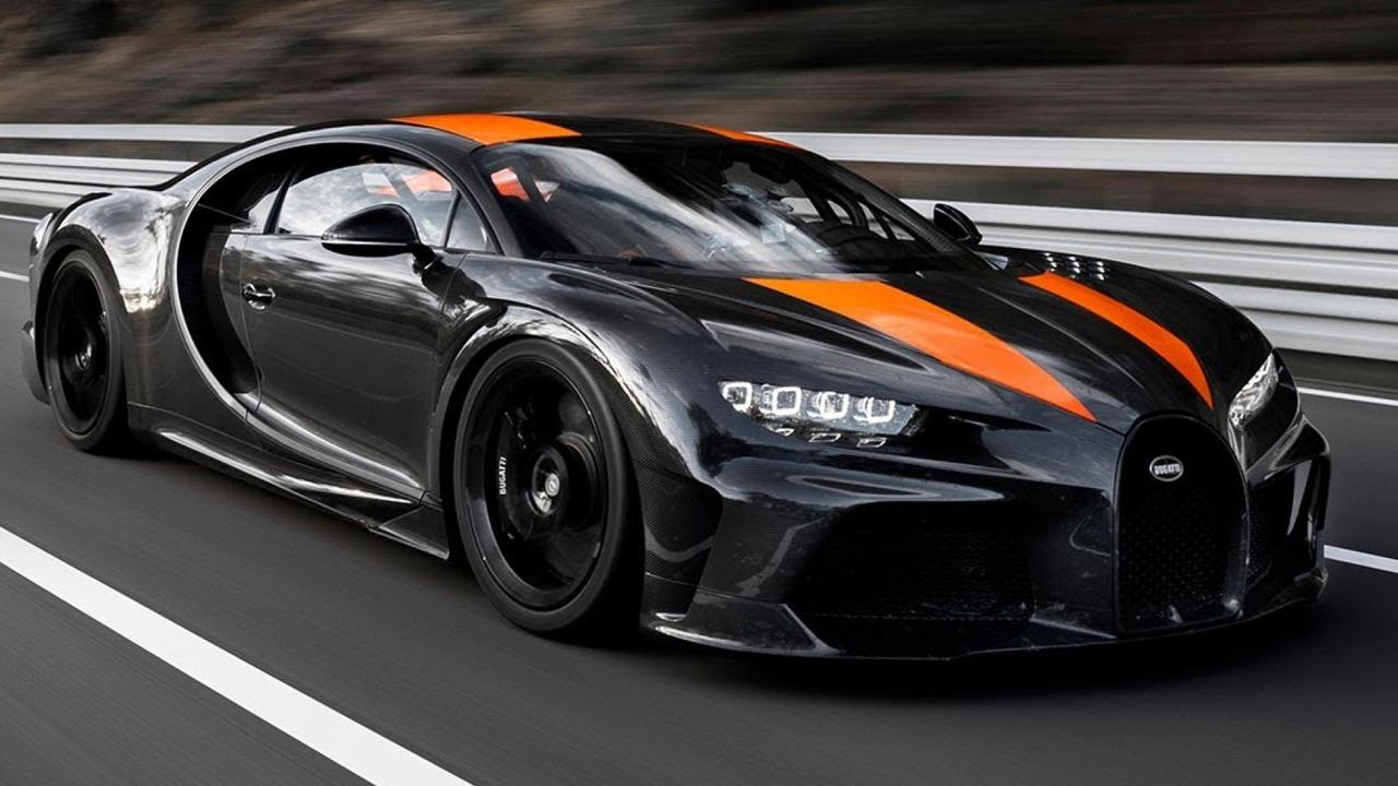 Bugatti set a top speed record with its Chiron hypercar.