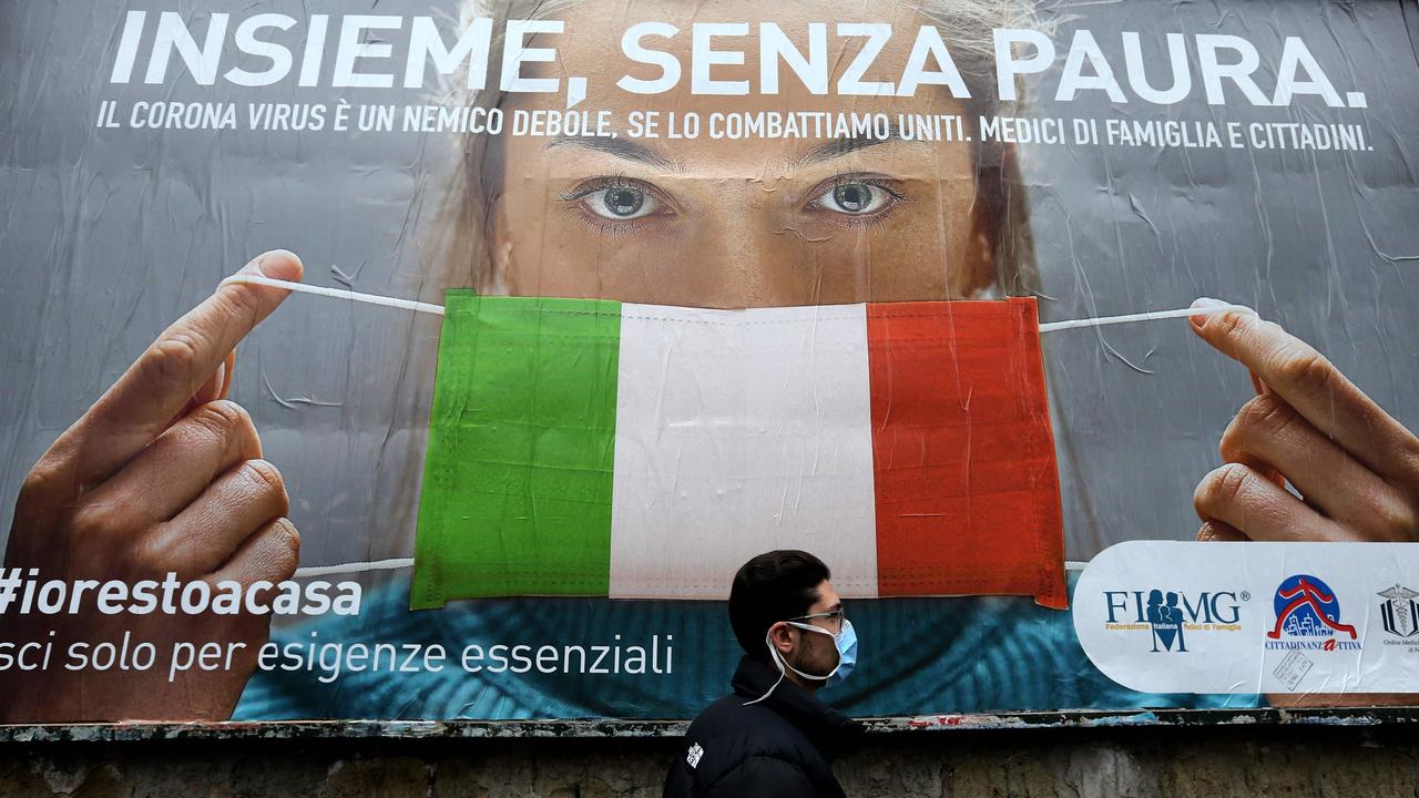 Italy will reopen to tourists from early June. Picture: Carlo Hermann/AFP