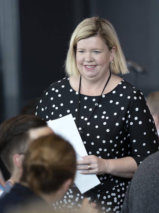 Bridget Archer MP at the Liberal State Conference in Devonport. PICTURE CHRIS KIDD