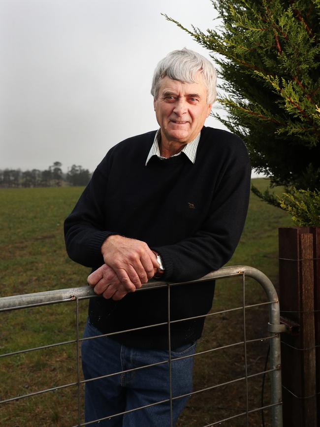 Extractas Bioscience field operations manager Noel Beven said the amount of poppies planted in Tasmania had doubled from last season. Picture Nikki Davis-Jones