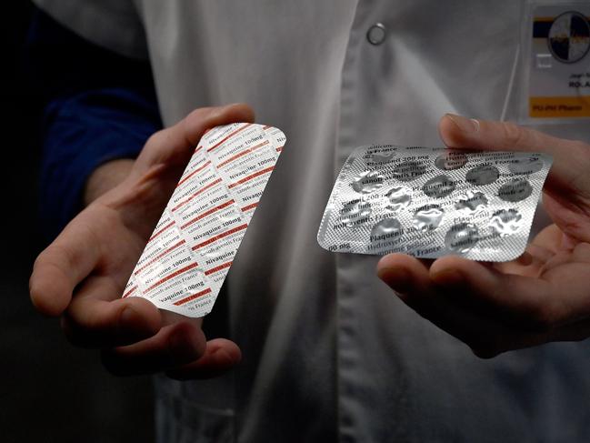 File photo of medications. (Photo by GERARD JULIEN / AFP)