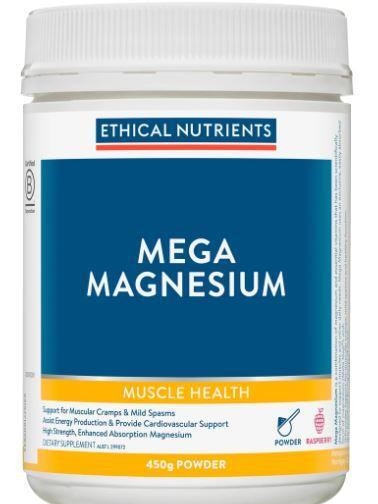 The recalled Mega Magnesium Raspberry Powder could cause “tingling, burning and numbness”. Picture: Supplied