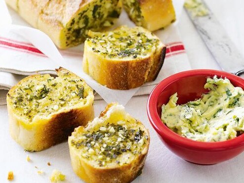 This garlic and herb bread is a winner.