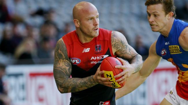 Nathan Jones has been a shining light for Melbourne in 2014. Picture: Colleen Petch