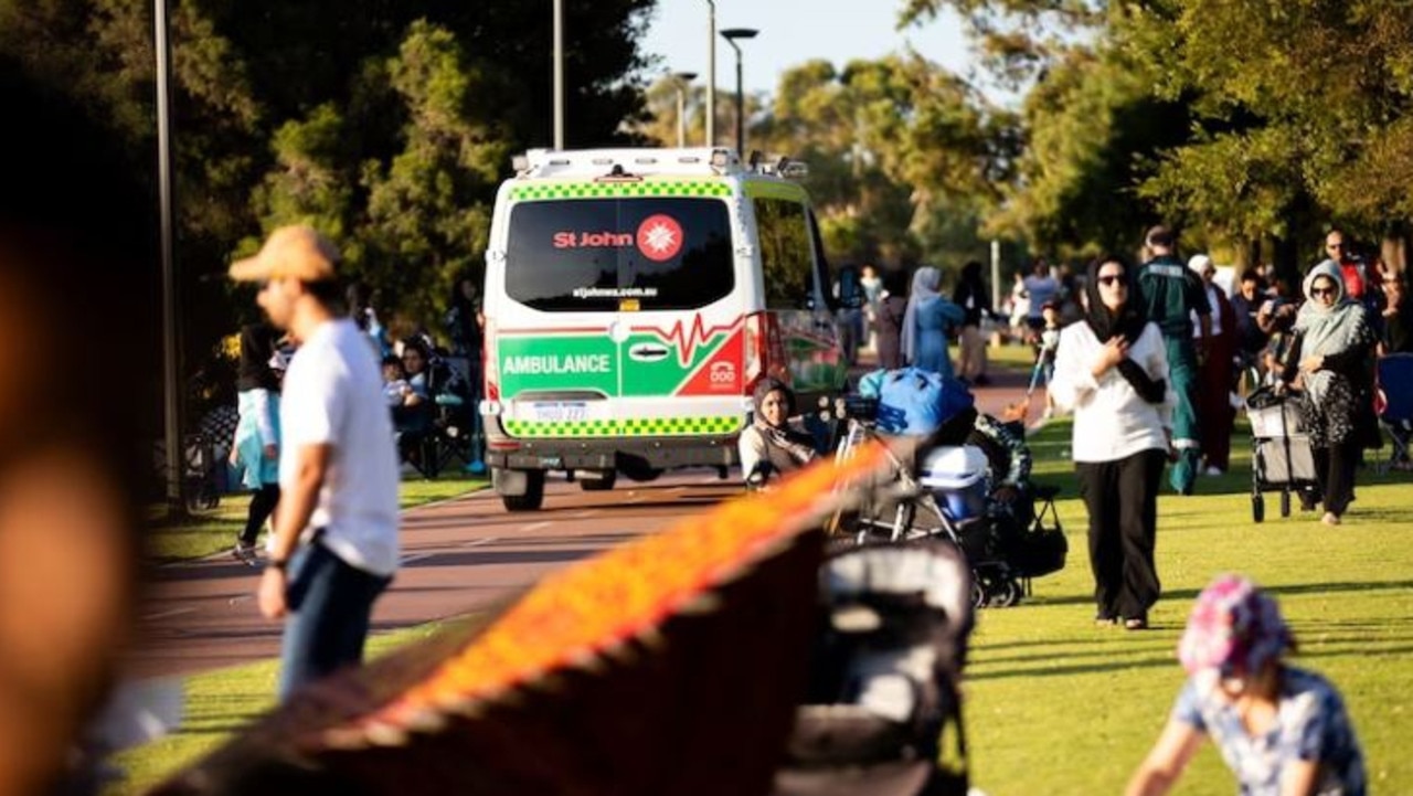 Two children have died after they were pulled unconscious from the Swan River. Picture: ABC News